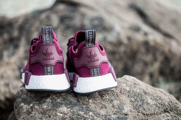 adidas nmd runner burgundy